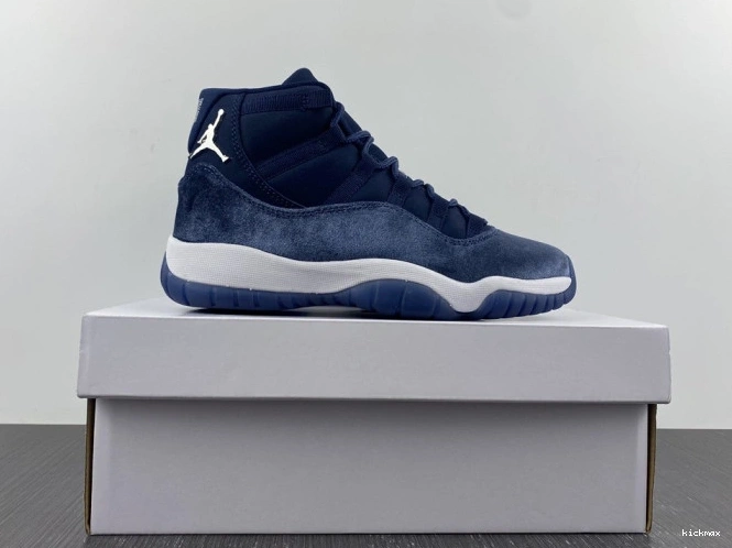 Rep MAX Jordan Velvet Air 11 Midnight Navy WMNS AR0715-441 0821